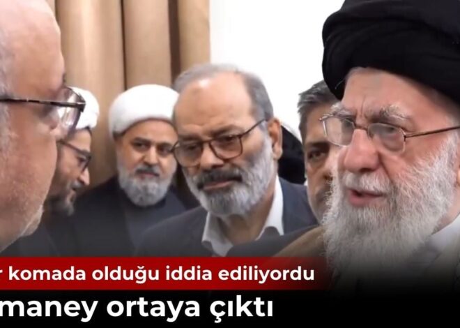 Ali Hamaney ortaya çıktı. Günlerdir komada olduğu iddia ediliyordu